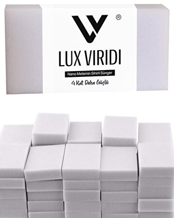 Lux Viridi Sihirli Sünger (Magic Sponge) 4 Adet