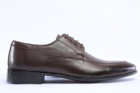 İntersivin Erkek %100 Deri Kahverengi Comfort Taban Ayakkabı