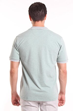 İntersivin Normal Kalıp Polo Yaka Cepli %100 Pamuk Erkek T-Shirt