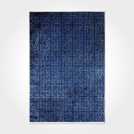 Crea Oda Halısı Modern 120x180 Printed Carpet 2041PC Lacivert