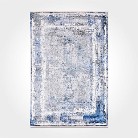 Crea Yolluk Halısı Modern 80x150 Printed Carpet 2051PC Mavi
