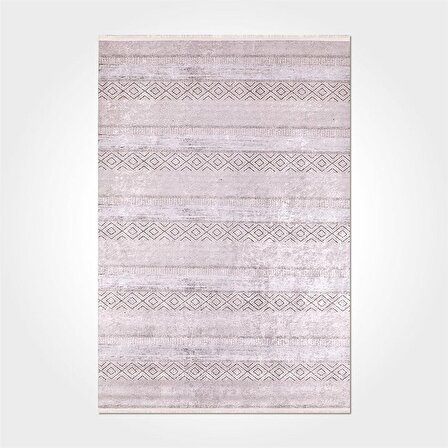 Crea Yolluk Halısı Modern 80x150 Printed Carpet 2072PC Krem