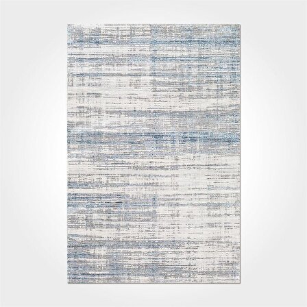 Crea Oda Halısı Modern 120x180 Printed Carpet 2554PC Mavi
