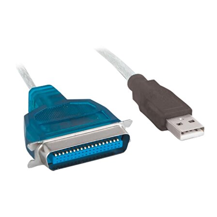 POWERMASTER PM-6492 USB 2.0 TO 1284 PRINTER KABLO 1.5 METRE (USB-LPT) (SL-284T)