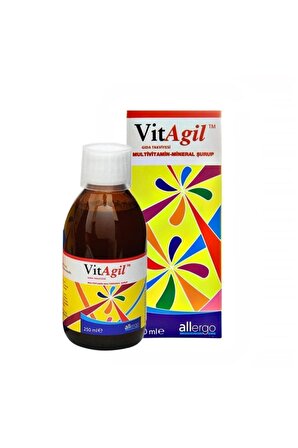 Allergo Vitagil Multivitamin Mineral Şurup 250 ml
