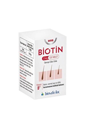 Mrb Biotin 2,5 Mg 120 Tablet