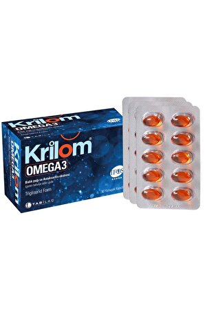 Tab İlaç Krilom Omega-3 50 Kapsül KRL000033