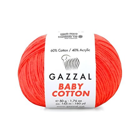 Baby Cotton Amigurumi İpi Örgü İpi Punch İpi 50 gr. 3459