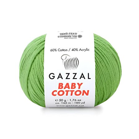 Baby Cotton Amigurumi İpi Örgü İpi Punch İpi 50 gr. 3448