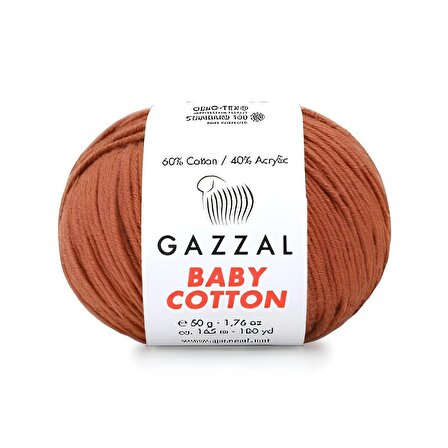 Baby Cotton Amigurumi İpi Örgü İpi Punch İpi 50 gr. 3454