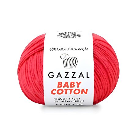 Baby Cotton Amigurumi İpi Örgü İpi Punch İpi 50 gr. 3458