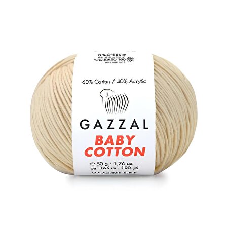 Baby Cotton Amigurumi İpi Örgü İpi Punch İpi 50 gr. 3445
