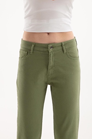 Denim Pantolon Yeşil / Green