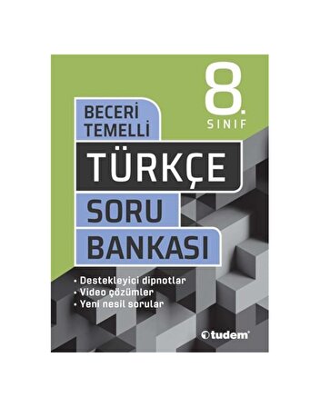 8.Sınıf Türkçe Beceri Temelli Soru Bankası