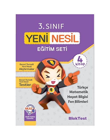 3.Sınıf Yeni Nesil Eğitim Seti