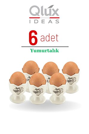 Yummy Kahvaltı Sofraları Için Yumurtalık (6 ADET)