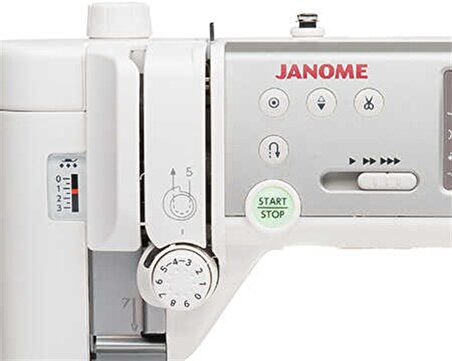 Janome MC6700 Elektronik Dikiş Makinesi Beyaz - Gri