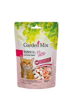 Garden Mıx Kuzulu Sushi Kedi Ödülü 60 Gr