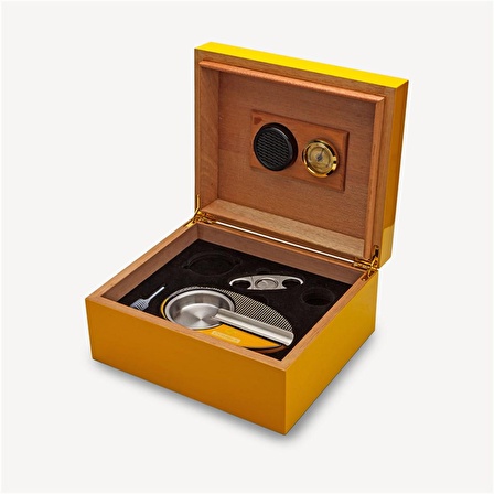 Cohiba Humidor Puro Kutusu Seti Classic