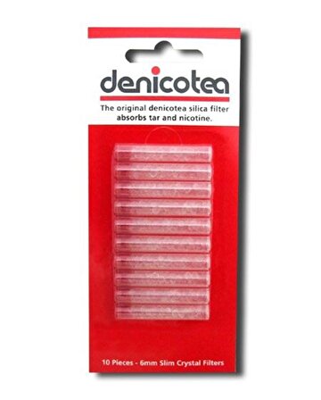 Denicotea 10135 6mm Yedek Filtre (10lu)