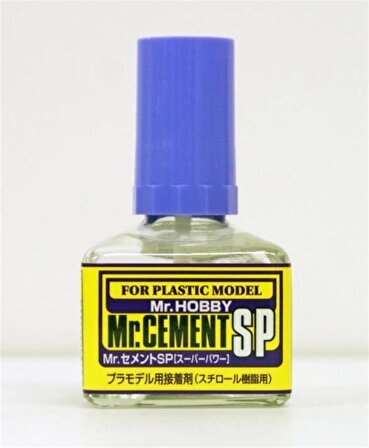Gunze MC131 40 ml. Mr.Cement SP, Hızlı ve Güçlü,İnceltilmiş Plastik Yapıştırıcısı