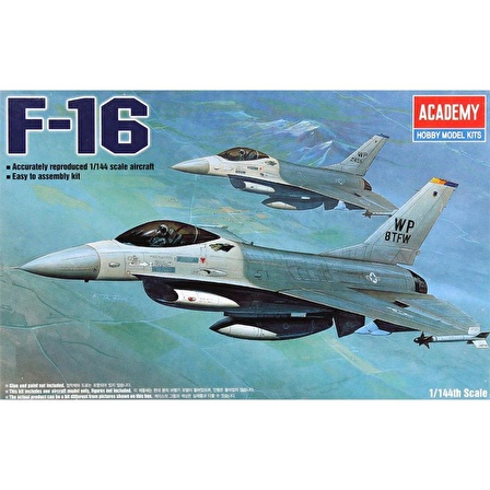 Academy 12610 1/144 F-16 Fighting Falcon Savaş Uçağı Demonte Plastik Maketi