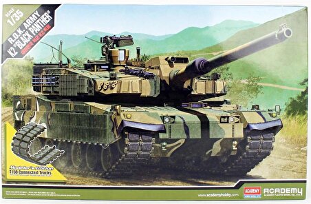 Academy 13511 1/35 Güney Kore K2 ( Kara Panter ) Tankı Demonte Plastik Maketi