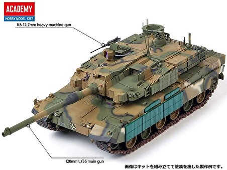 Academy 13511 1/35 Güney Kore K2 ( Kara Panter ) Tankı Demonte Plastik Maketi