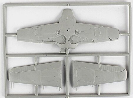 Mistercraft C003 1/72 Fw-190A-6 (Grun Hertz) Savaş Uçağı Demonte Plastik Maketi