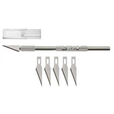 Excel 15001 K1 Alüminyum Hobi Maket Bıçağı Seti