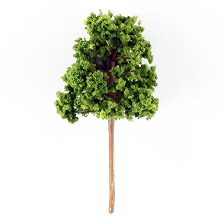 Hobbytime 5 Cm. Yassı Formlu Yaz Yeşili Maket Ağacı