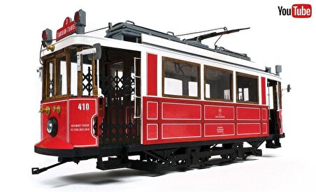 Occre 53010 1/24 Ölçek, Istanbul Tramwayı Ahşap Model Kiti