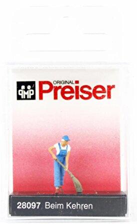 Preiser 28097 1/87 Ölçek Çöpcü Figürü