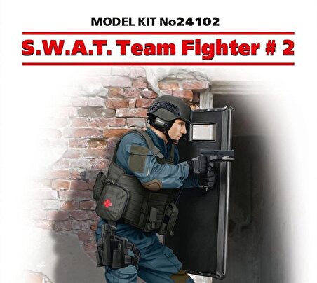 24102 1/24 S.W.A.T. Team Fighter 2