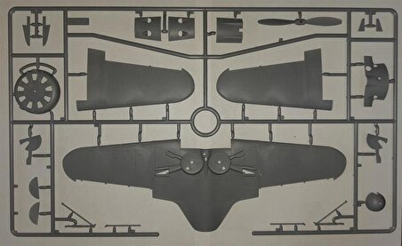 32003 I-16 type 29, WWII Soviet Fighter 5 adet I-1