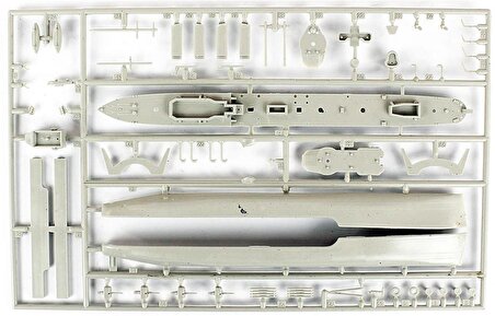 Mistercraft S098 1/500 HMS (Harvester) Zırhlı Gemi Demonte Plastik Maketi