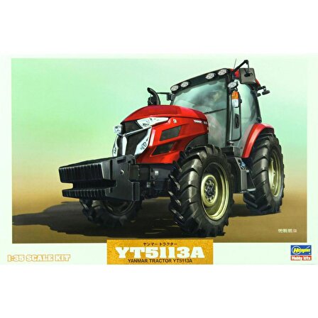 Hasegawa WM05 66005 1/35 Ölçek Yanmar YT5113A Traktör Plastik Model Kiti