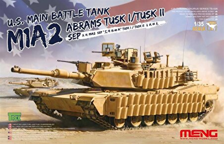 1/35 U.S. Main Battle Tank M1A2 SEP Abrams TUSK I/
