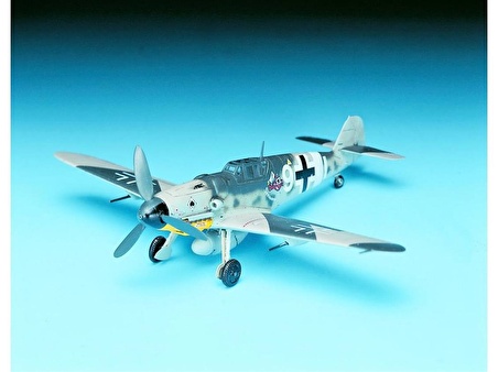 Academy 12467 1/72 Messerschmitt Bf 109 G-6 Savaş Uçağı Demonte Plastik Maketi