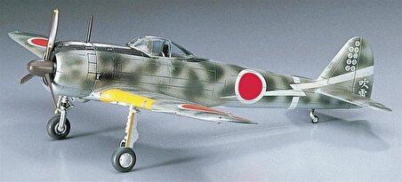Hasegawa A1 00131 1/72 Ölçek Nakajıma Ki43-II Hayabusa (Oscar) Savaş Uçağı Plastik Model Kiti