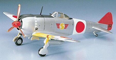 Hasegawa A2 00132 1/72 Ölçek Nakajima Ki44-II Shoki (Tojo) Savaş Uçağı Plastik Model Kiti