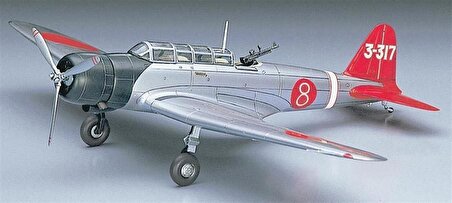 Hasegawa A7 00137 1/72 Ölçek Nakajima B5N2 (kate) Savaş Uçağı Plastik Model Kiti