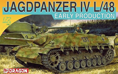 Dragon 7276 1/72 Ölçek Jagdpanzer IV l/48 Erken Dönem Tank Avcısı Plastik Model Kiti