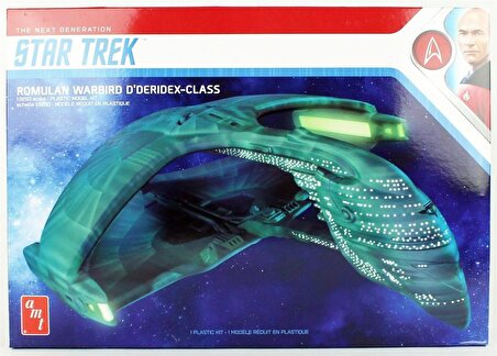AMT 1125M 1/3200 Star Trek Romulan Warbird, Demonte Plastik Uzay Aracı Maketi