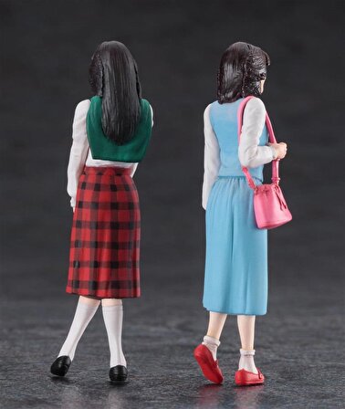 Hasegawa FC08 29108 1/24 Ölçek 80 li Yılların Kızları Figürleri Plastik Model Kiti