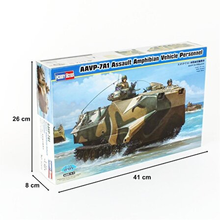 Hobbyboss 82410 1/35 AAVP-7A1 Amfibi Hücum Aracı M