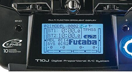 FUTABA 50030863 10J Kumanda 10 Kanal  2,4Ghz T-FHS