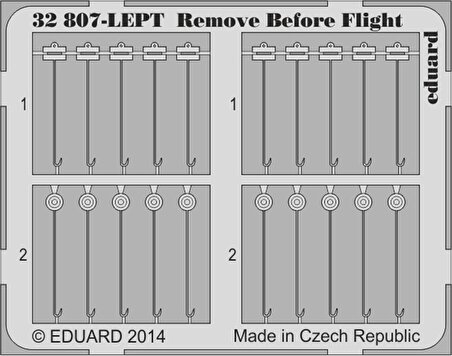 EDUARD 32807 1/32 Remove Before Flight FABRIC FOR