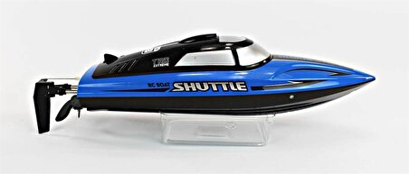Hendee 2008 Shadow Storm, 37 cm. 7.4 V 1200 Mah Li-Po Bataryalı, Yüksek Hızlı, Mavi, 2.4 Ghz Uzaktan Kumandalı Yarış Teknesi