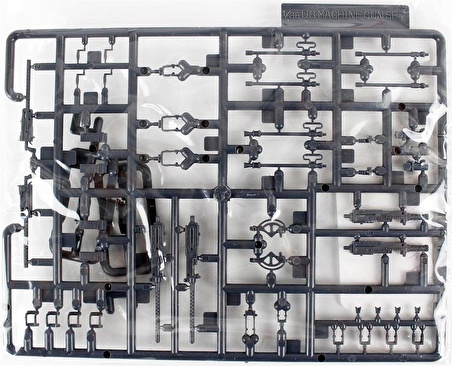 Hobbytime 062 1/35 12,7mm. Makineli Tüfek / Uçaksavar Demonte Plastik Maketi